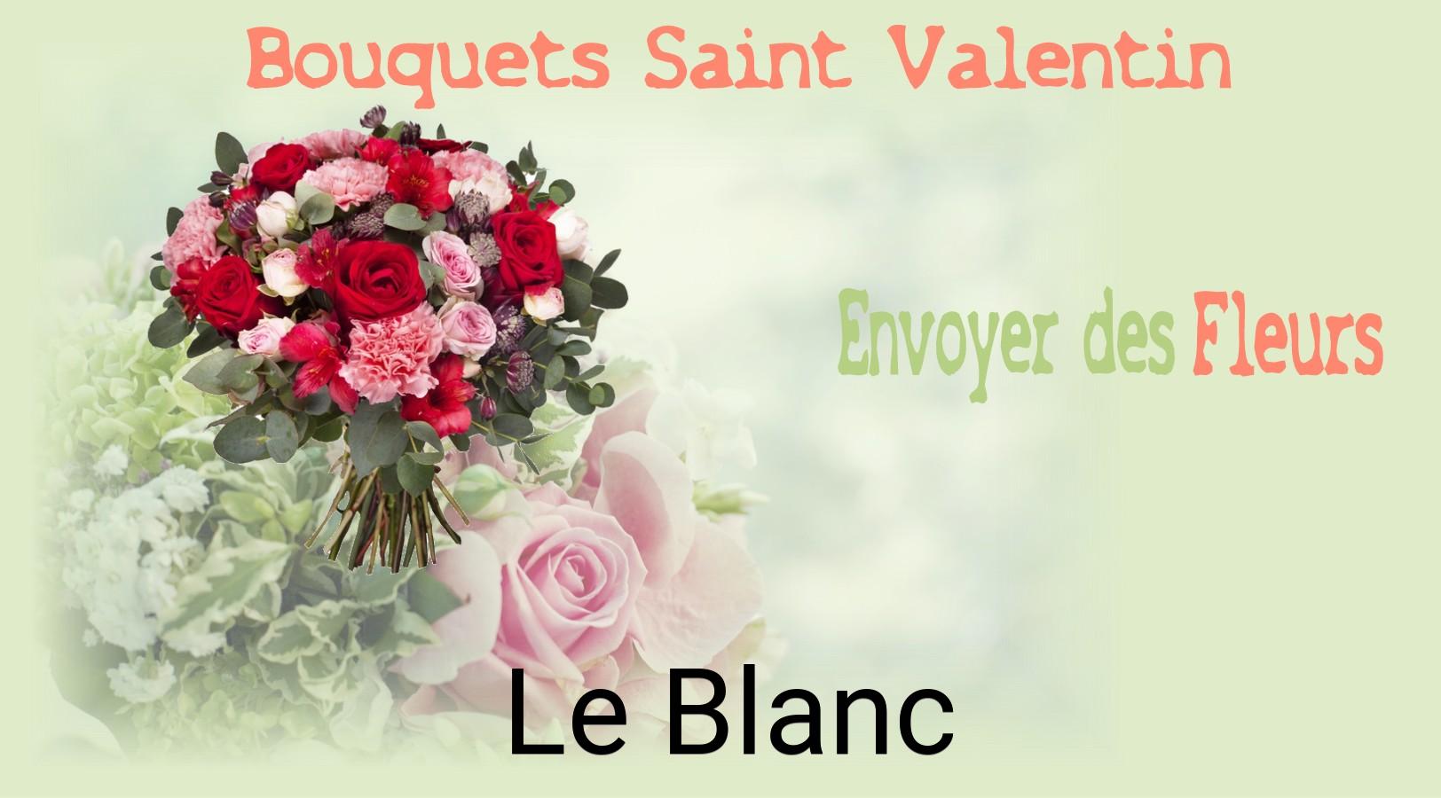 Roses de Saint-Valentin livrées à Le Blanc